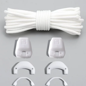 Шнурки з фіксатором для взуття Salomon SAL120 white