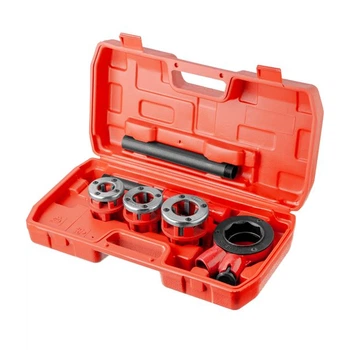Набор плашек трубных 3 шт, для нарезки резьбы: 1/2"; 3/4"; 1" INTERTOOL SD-8003