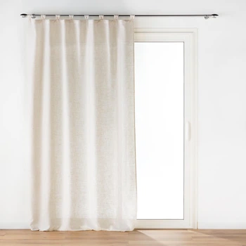 Штора для вікна Douceur d'intérieur Pauline з ефектом льону 140 x 240 см (3574386124232)
