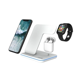 Зарядное устройство Canyon 3in1 Wireless charger (CNS-WCS302W) CANYON CNS-WCS302W 925249