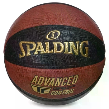Мяч баскетбольный для школы и спортзала SPALDING ADVANCED TF CONTROL мяч для активного отдыха профессиональных тренировок игры на площадке улицы оранжево-черный универсальный для взрослых и подростков размер 7