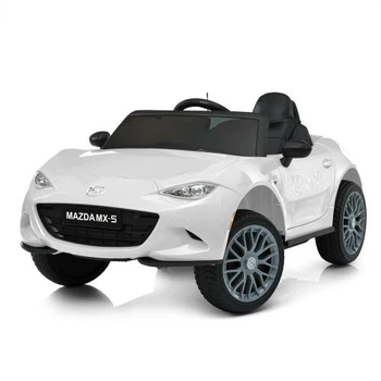 Дитячий електромобіль M 5846EBLR-1 4 мотори, шкіряне сидіння, Bluetooth білий