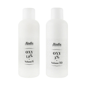 Профессиональный набор окрашивающих волос Mirella Professional - Окислитель 1,8% и 3% по 1000 мл