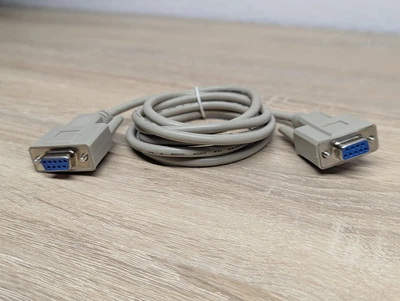 Нуль-модемный кабель RS232 DB9 1.4м