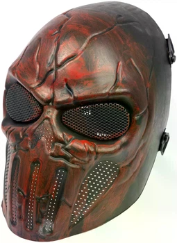 Маска для страйкбола WoSport Terminator Red