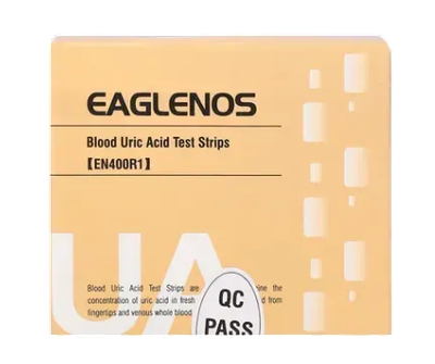 Тест-полоски для определения мочевой кислоты Eaglenos EN400R1 50 шт