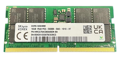 SK hynix DDR5 SDRAM 16 ГБ - ROZETKA | Купити ОЗУ SK hynix DDR5