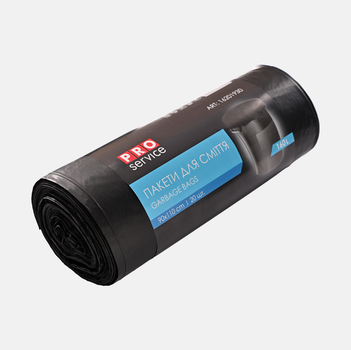 Пакети для сміття Pro Service 90*110 см 160 л 20 шт (4823071615760)
