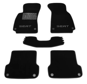 Двошарові килимки Sotra Premium Graphite для Seat Exeo (mkI) 2008-2013 (ST 90366-CH-Graphite)