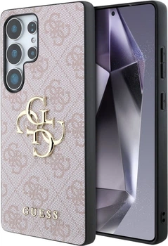 Etui Guess 4G Big Metal Logo do Samsung Galaxy S25 Ultra Pink (GUHCS25L4GMGPI)