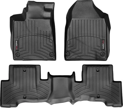 Килимки Weathertech Black для Acura ZDX (mkI) 2009-2013 (WT 445391-442892)