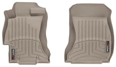 Килимки Weathertech Beige для Subaru Impreza (mkIV) 2011-2016 / XV (mkI) 2012-2017 / Levorg (mkI) 2014-2020 (1 ряд) (WT 454391)
