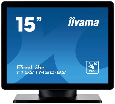 Монитор 15" iiyama ProLite T1521MSC-B2