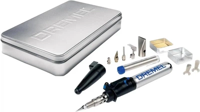 Газовый паяльник Dremel Versatip 2000-6, аксессуары, кейс (F0132000KE)