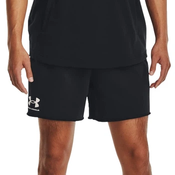 Шорты мужские Under Armour Rival Terry 6In Short M Чорний 1382727-001