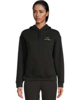Кофта жіночі Arc'teryx Emblem Fleece Hoodie M Чорний X00000978602