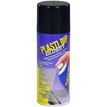 Жидкая резина Plasti Dip Glossy глянцевый чёрный 311 мл