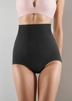 Жіночі високі підтягуючі трусики сліпи High Shape (2011-44-01) Чорний 44 No Brand (L)