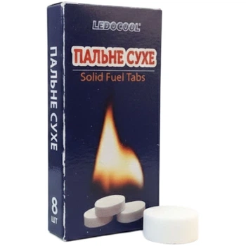 Горючее сухое в таблетках LEDOCOOL 8 шт.