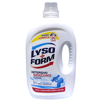 Рідкий засіб для прання LYSOFORM detersivo lavatrice lav.54 ml. 2430 classico