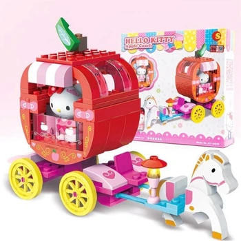 Конструктор Хелоу Кити (Hello Kitty): Яблочная карета с Фигуркой