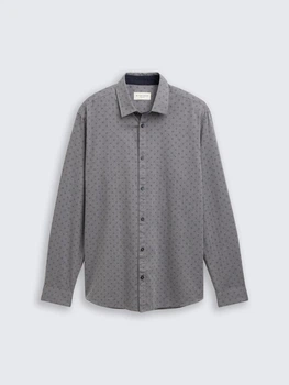 Рубашка Tom Tailor 1047328 L Серая