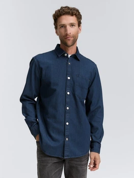 Рубашка Tom Tailor 1047334 XL Синяя