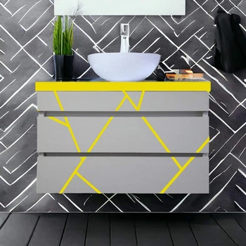 Тумба пластиковая Chaos Лями HPL 1022 silk 70 см