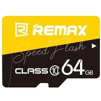 Карта памяти Remax 64GB Speed Flash Class 10 Micro SD Card