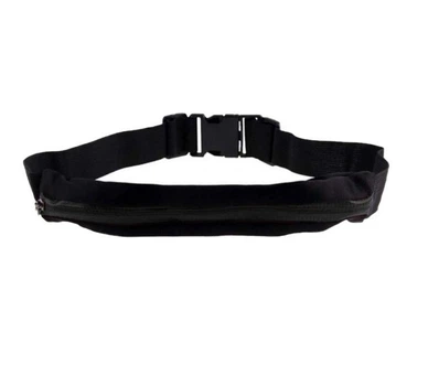 Сумка на пояс для бега RunBag Влагостойкая Black (3653153)