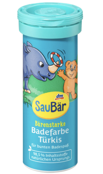 Дитячі барвники для ванни SauBär 45 г