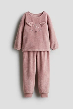 Штани H&M 1248674 92см пудровий