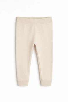 Штани H&M 1134422 56см бежевий меланж