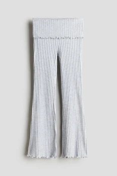 Штани H&M 1275778 140см сірий меланж
