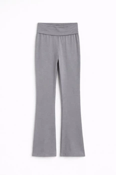 Штани H&M 1222055 140см сірий нюд