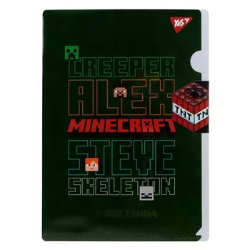 YES Папка-куточок А4 клапан Minecraft