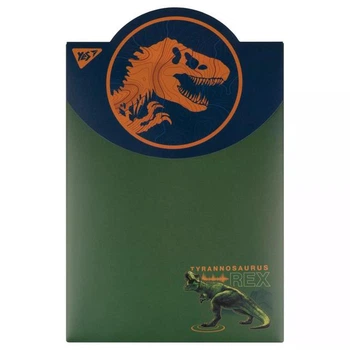 YES Папка-конверт А4 вертикальна на липучці Jurassic World