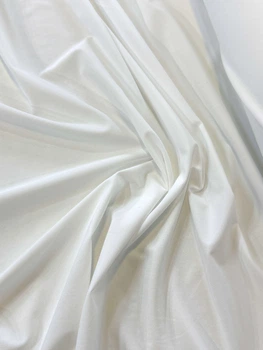 Ткань бифлекс Lomellina CARESSE BIANCO UNITO 190 г/м² белый