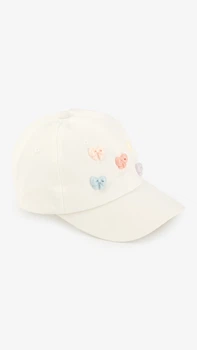 Бейсболка для дівчинки 38812-4 48-50 Білий shop (2000999440342)