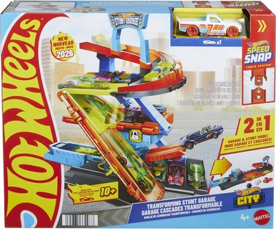 Ігровий набір Hot Wheels Гараж-трансформер для трюків JHL94 (194735334988)