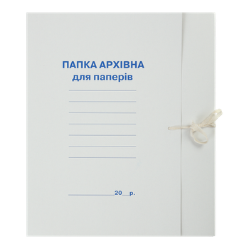 Папка А4 Buromax архивная на завязках (BM.3361)
