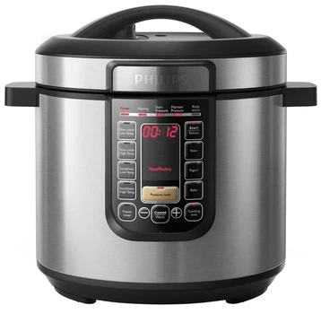 Мультиварка - скороварка Hisense HMC6SBK Stainless steel UA