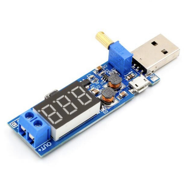 USB понижающе-повышающий преобразователь HW-132 3.5–12В до 1.2–24В 3Вт XY-UP
