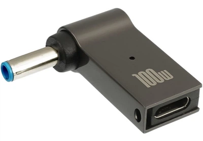 Адаптер для зарядки ноутбуков HP Type-C to DC 4.5-3.0mm 100W