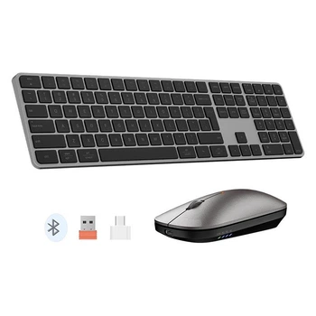 Набор Meetion Wireless Combo ikey C230 2-in-1 (keyboard+mouse) |BT/2.4G| (UA/ru/EN Layouts)
