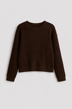Светр H&M 1301902 158см коричневий