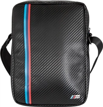 Torba na tablet BMW Carbon Tricolor Stripe 8" Black (BMTB8MCPBK)