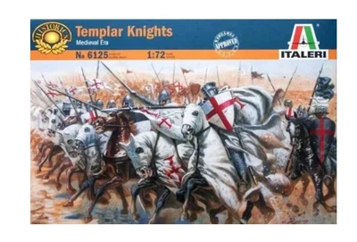 Фігури 1:72 лицарі-тамплієри середньовічна епоха Italeri 6125