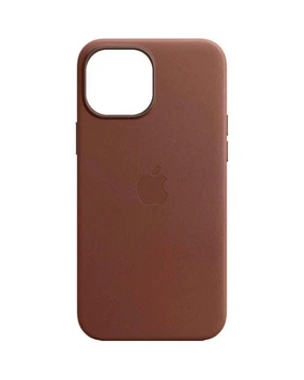 Чехол для iPhone 15 Leather Case с MagSafe Umber