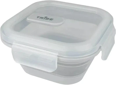 Контейнер для еды Tribe Collapsible Container 500 мл Grey